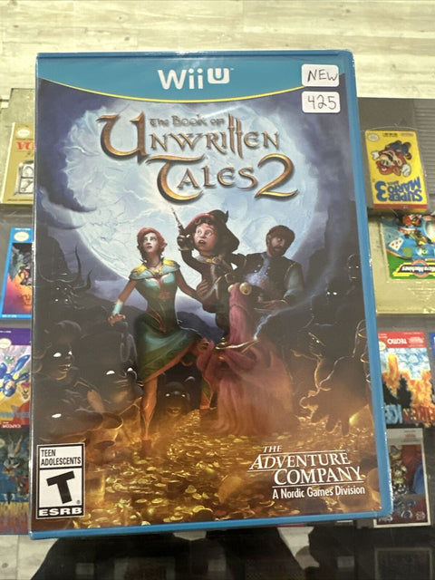 NEW! Book of Unwritten Tales 2 (Nintendo Wii U, 2016) Factory Sealed!