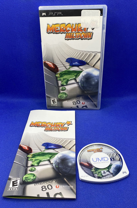 Mercury Meltdown (Sony PSP, 2006) CIB Complete, Tested!