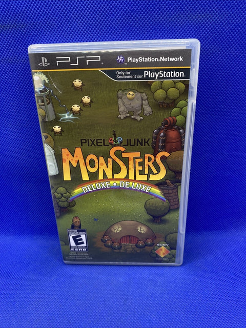 PixelJunk Monsters Deluxe (Sony PSP, 2010) CIB Complete - Tested!