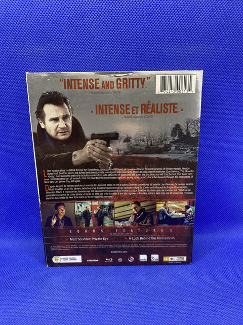 A Walk Among the Tombstones (Blu-ray Disc, Liam Neeson) w/ Slip Cover!