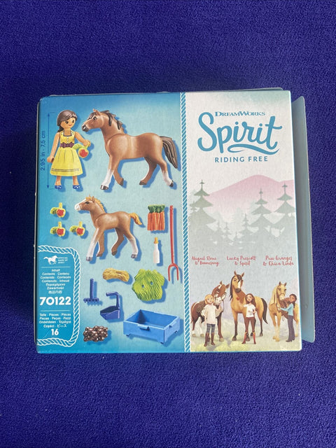 Lot Of 2 NEW Playmobil Sets - Spirit Riding Free + Novelmore Starter Pack