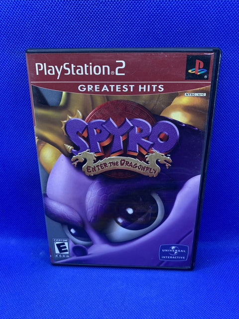 Spyro: Enter the Dragonfly Greatest Hits (PlayStation 2, PS2) Complete Tested