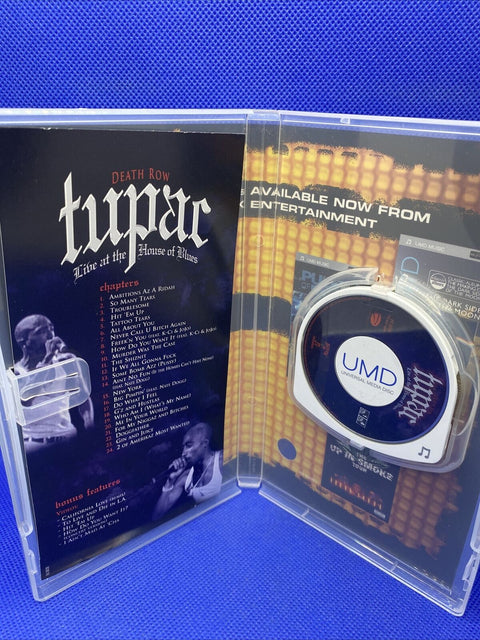 Tupac - Live at the House of Blues (Sony PSP UMD Muisc Movie) Tested!