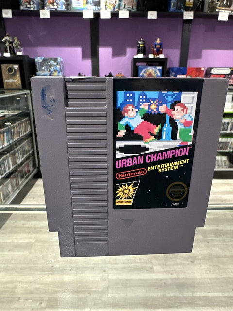 Urban Champion 5-Screw (Nintendo NES, 1986) Authentic Cartridge Only - Tested!