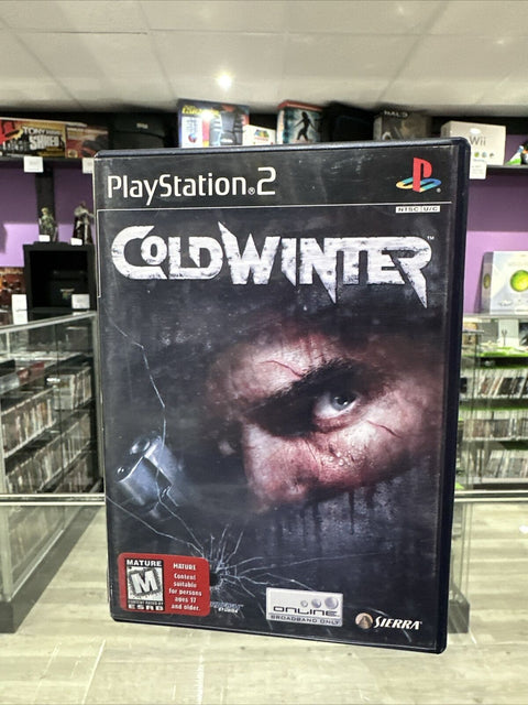 Cold Winter (Sony PlayStation 2, 2005) PS2 CIB Complete Tested!