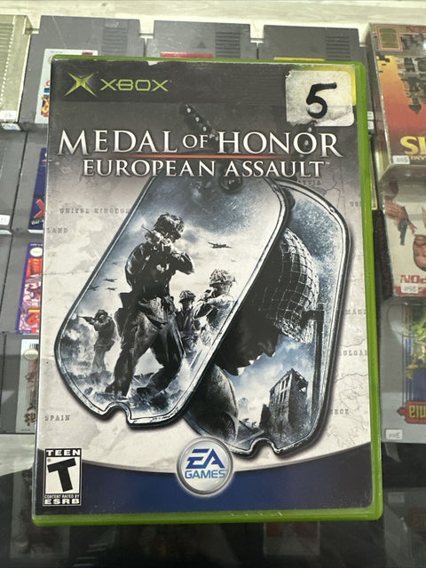 Medal of Honor: European Assault (Microsoft Original Xbox, 2005) Complete Tested