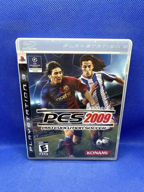 Pro Evolution Soccer 2009 (Sony PlayStation 3, 2008) PS3 CIB Complete - Tested!