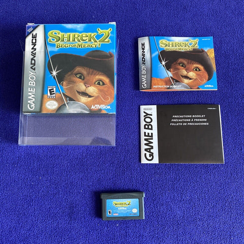 Shrek 2: Beg for Mercy (Nintendo Game Boy Advance, 2004) GBA CIB Complete Tested