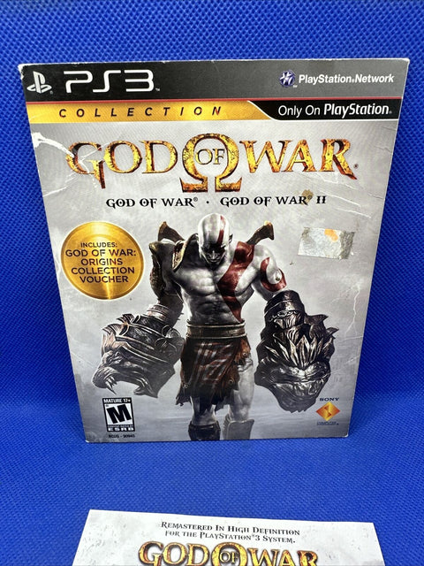 *PROMO* God of War Saga Collection (Sony PlayStation 3, 2009) PS3 NFR W/ Sleeve