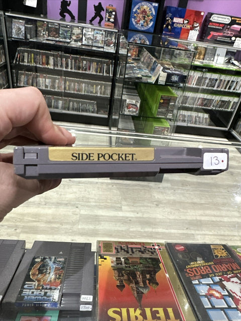 Side Pocket (Nintendo NES, 1992) Authentic Cartridge Only - Tested!