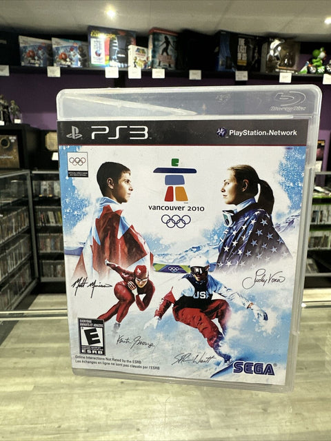 Vancouver 2010 - Olympic Winter Games (Sony PlayStation 3) PS3 Complete Tested!