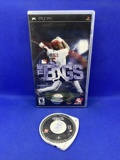 The Bigs (Sony PSP, 2007) NO MANUAL - Tested, Working!