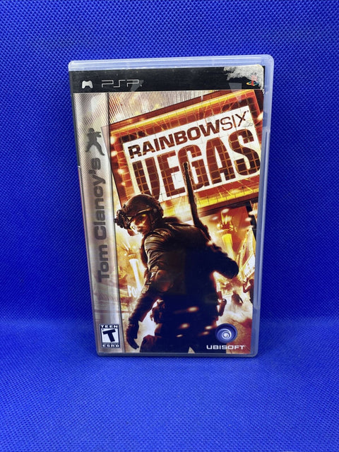 Tom Clancy's Rainbow Six: Vegas (Sony PSP, 2007) CIB Complete - Tested!