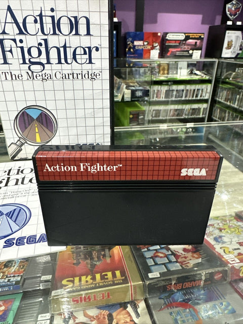 Action Fighter (Sega Master System, 1986) SMS Complete - Tested!