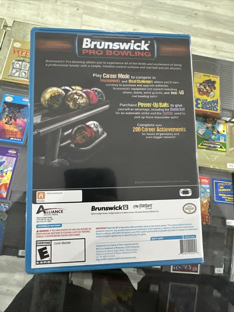 NEW! Brunswick Pro Bowling (Nintendo Wii U, 2015) Factory Sealed!