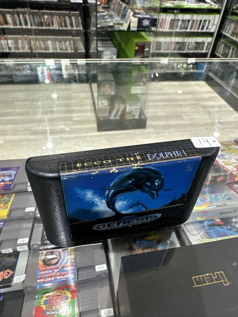 Ecco the Dolphin (Sega Genesis, 1992) Authentic Tested And Working!