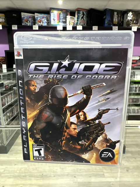 GI Joe The Rise Of Cobra (Sony Playstation 3, 2009) PS3 CIB Complete Tested!