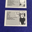 Vintage 1992 Midway Acclaim Mortal Kombat Card Lot w/ Sticker - Rayden Sub Zero