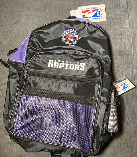 NEW! Vintage Official Toronto Raptors Backpack - NBA Licensed 1994 w/ Tags