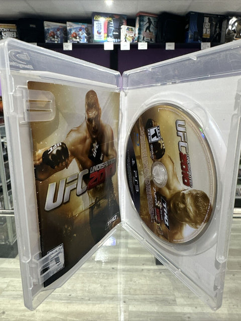 UFC Undisputed 2010 (Sony PlayStation 3, 2010) PS3 CIB Complete Tested!