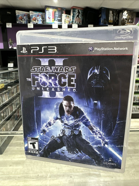 Star Wars: The Force Unleashed II 2 (PlayStation 3  - PS3) Complete Water Damage