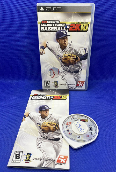 Major League Baseball 2K10 (Sony PSP, 2010) CIB Complete, Tested!