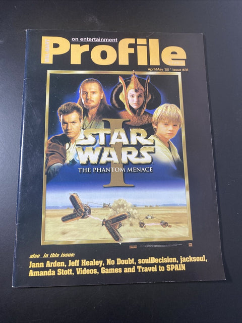 Star Wars Episode 1 Wal-Mart Profile Magazine Issue 28 - 2000