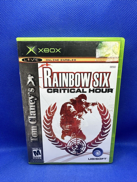 Tom Clancy's Rainbow Six Critical Hour (Microsoft Original Xbox) Complete Tested