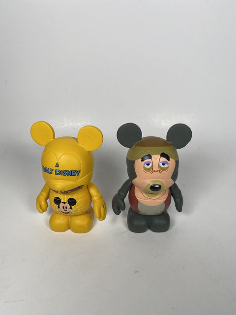 Disney 3” Vinylmation Disney Mickey Mouse Figure Lot Randy Noble + Mike Sullivan