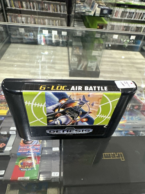 G-LOC: Air Battle (Sega Genesis, 1992) Authentic Cartridge Only - Tested!