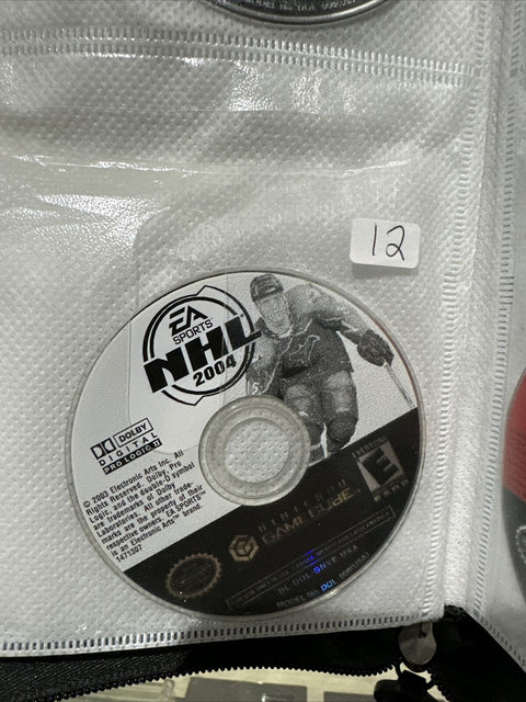 NHL 2004 (Nintendo GameCube, 2003) Disc Only Tested!