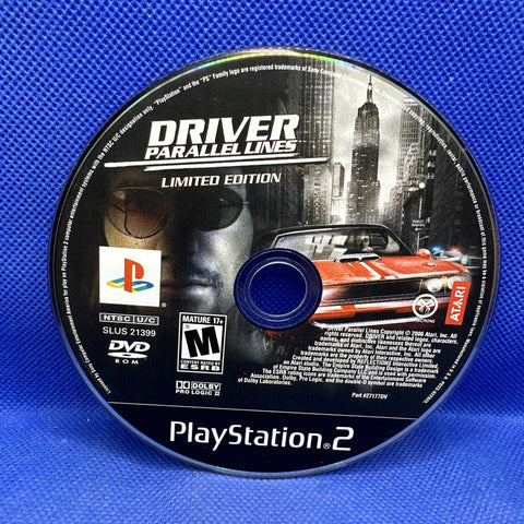 Driver: Parallel Lines Limited Edition (Sony PlayStation 2) PS2 Disc Only Tested