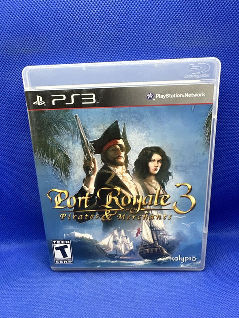 Port Royale 3  Pirates and Merchants (PlayStation 3 PS3) CIB Complete - Tested!