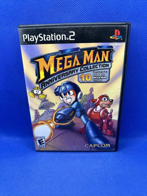 Mega Man Anniversary Collection (Sony PlayStation 2) PS2 CIB Complete Tested!