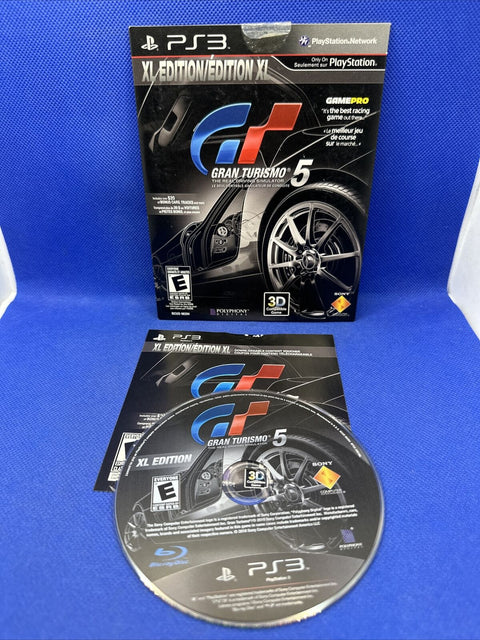 *PROMO* Gran Turismo 5 XL Edition (Sony PlayStation 3, 2012) PS3 NFR w/ Sleeve