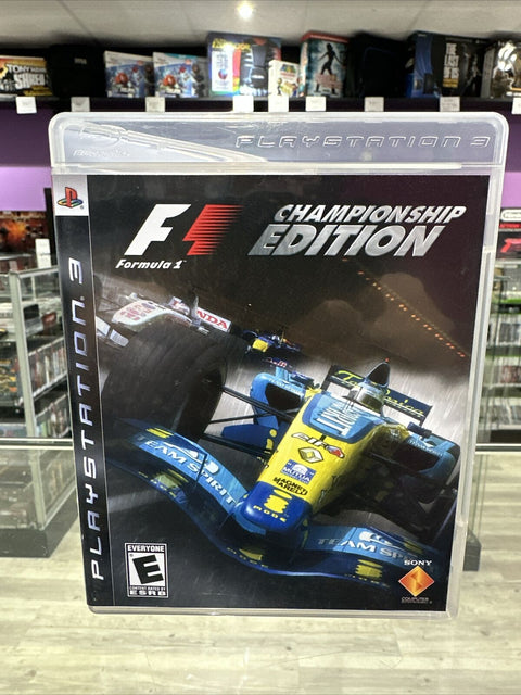 Formula 1 -- Championship Edition (Sony PlayStation 3) PS3 CIB Complete Tested!