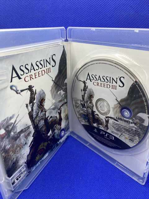 Assassin's Creed III Target Edition (Sony PlayStation 3, 2012) PS3 CIB Complete!