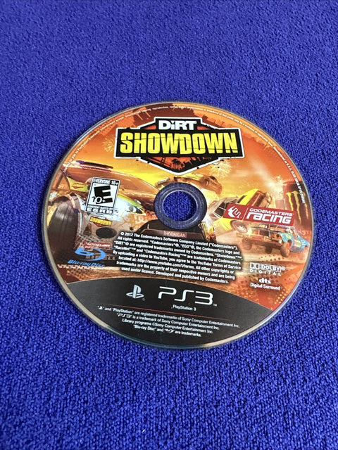 DiRT Showdown (Sony PlayStation 3, 2012) PS3 CIB Complete - Tested!