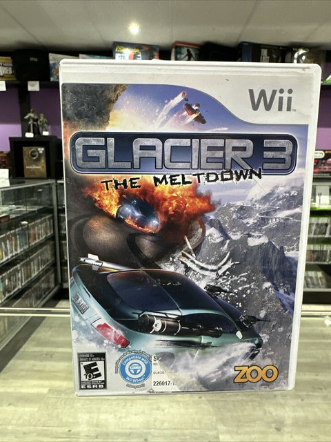 Glacier 3: The Meltdown (Nintendo Wii, 2010) CIB Complete Tested!