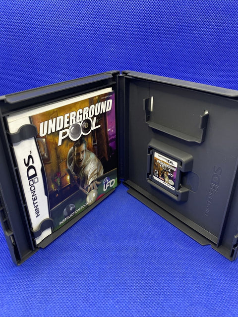 Underground Pool (Nintendo DS, 2007) CIB Complete - Tested!