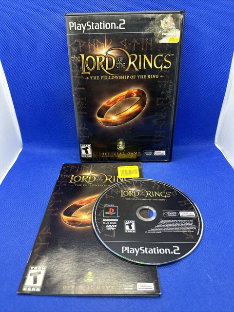 Lord of the Rings: Fellowship of the Ring (PlayStation 2, 2002) PS2 Complete