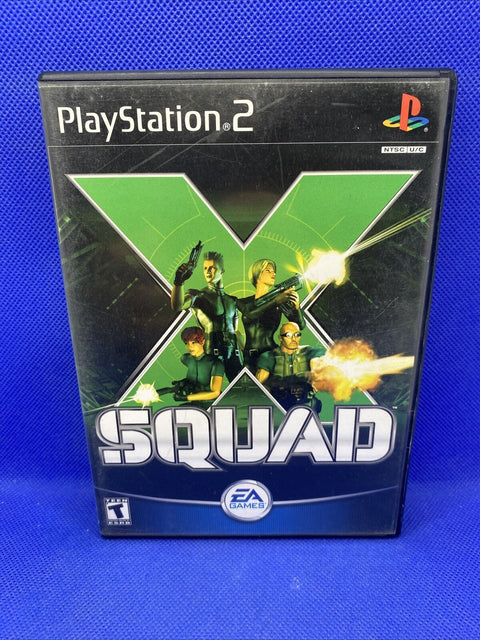 X Squad (Sony PlayStation 2, 2000) PS2 CIB Complete - Tested!