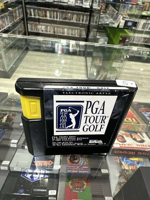 PGA Tour Golf (Sega Genesis, 1991) Authentic Cartridge Only - Tested!