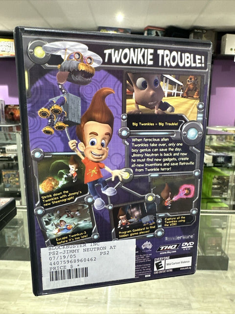 Jimmy Neutron Attack Of The Twonkies Pcsx2 Jimmy Neutron Attack of the Twonkies (Sony PlayStation 2) PS2 Complete