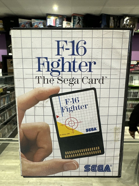 F-16 Fighter : Sega Card (Sega Master System, 1986) SMS Tested!