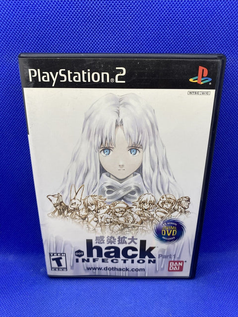 .hack INFECTION (Sony PlayStation 2, 2003) PS2 Complete w/ DVD - Tested!