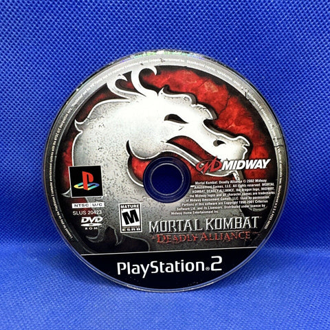 Mortal Kombat: Deadly Alliance (Sony PlayStation 2, 2002) PS2 Disc Only - Tested