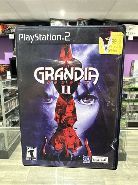 Grandia II (Sony PlayStation 2, 2002) PS2 CIB Complete Tested!