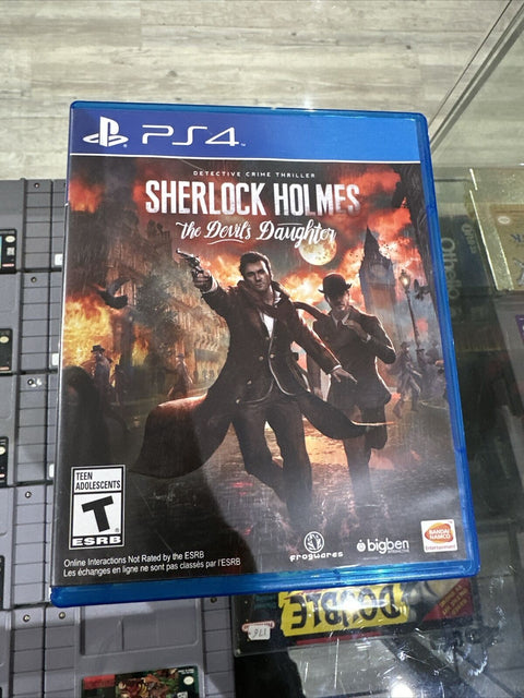 Sherlock Holmes: The Devil's Daughter (Sony PlayStation 4, 2016) PS4 Tested!