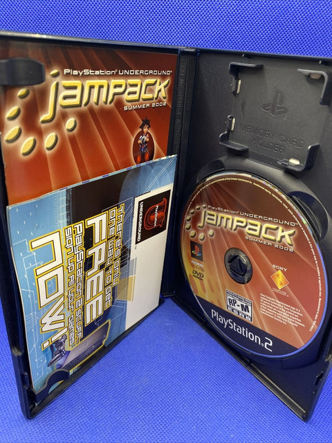 PlayStation Underground Jampack: Summer 2002 (Sony PlayStation 2, PS2) Complete